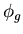 $\phi_g$