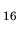 $_{16}$